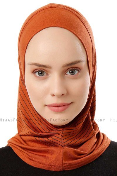 Babe Plain - Mursteinsrød One-Piece Al Amira Hijab