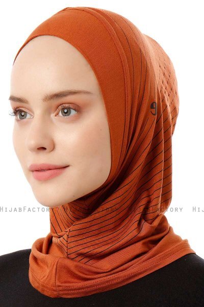 Babe Plain - Mursteinsrød One-Piece Al Amira Hijab