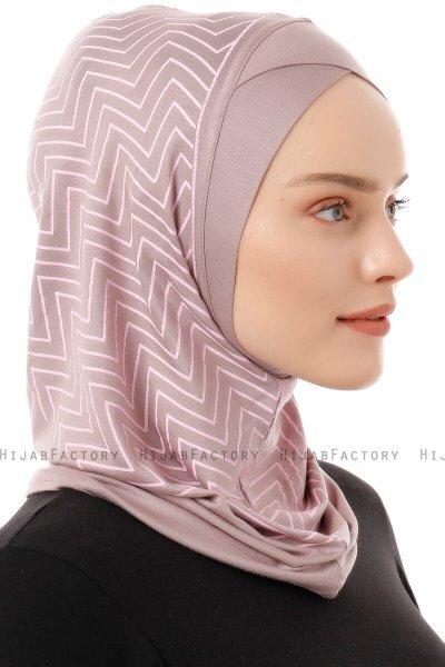 Silva Cross - Steingrå One-Piece Al Amira Hijab