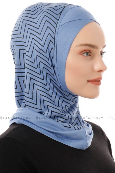 Silva Cross - Indigo One-Piece Al Amira Hijab