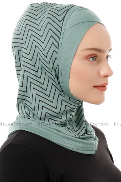 Silva Cross - Grønn One-Piece Al Amira Hijab