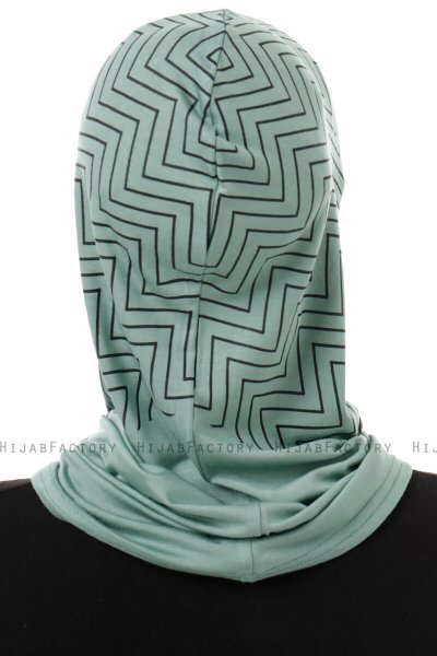 Silva Cross - Grønn One-Piece Al Amira Hijab