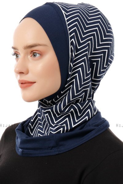 Silva Plain - Marineblå One-Piece Al Amira Hijab