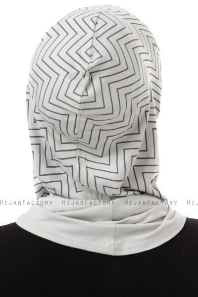 Silva Plain - Lysegrå One-Piece Al Amira Hijab