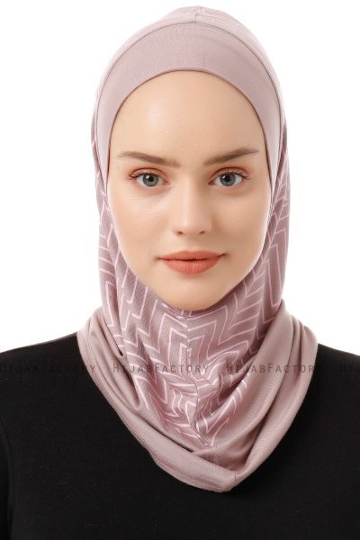Silva Plain - Steingrå One-Piece Al Amira Hijab