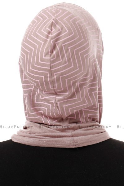 Silva Plain - Steingrå One-Piece Al Amira Hijab