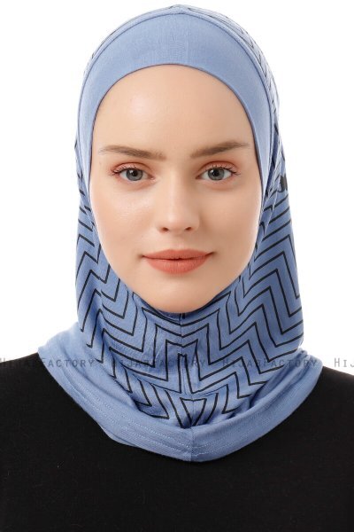 Silva Plain - Indigo One-Piece Al Amira Hijab