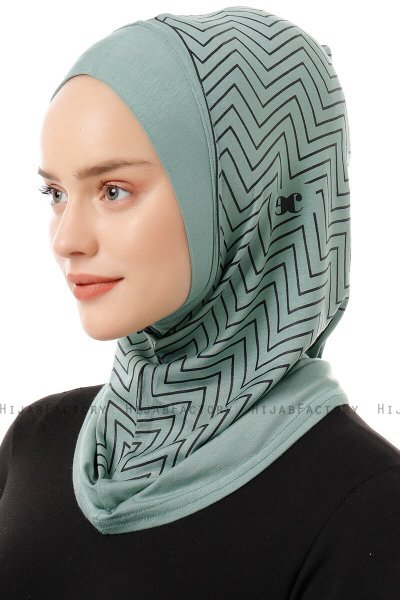 Silva Plain - Grønn One-Piece Al Amira Hijab