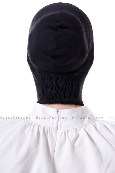 Elnara - Svart Cross Hijab Undersjal