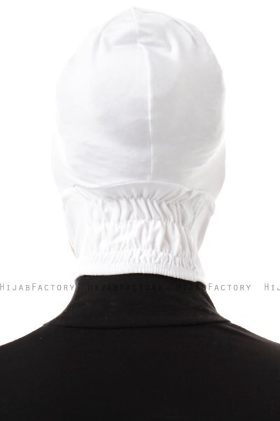 Elnara - Creme Cross Hijab Undersjal