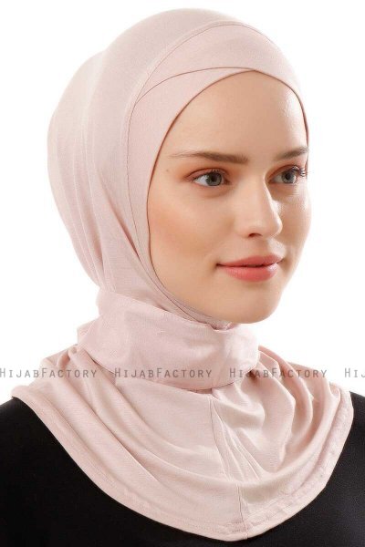 Ceren - Gammelrosa Praktisk Viskos Hijab