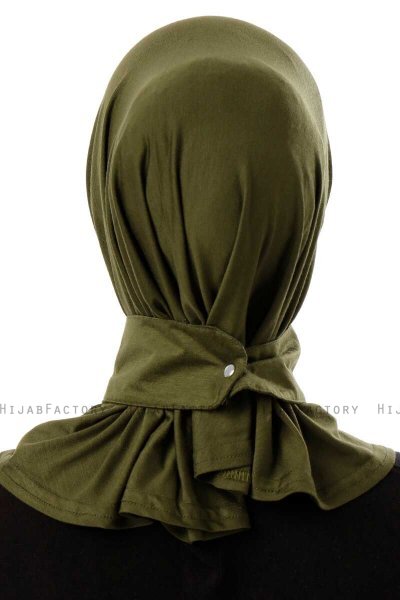 Ceren - Khaki Praktisk Viskos Hijab