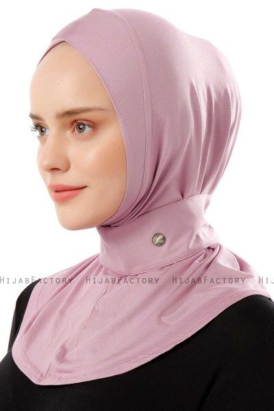 Ceren - Mørk Rosa Praktisk Viskos Hijab