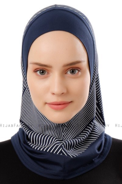 Wind Plain - Marineblå One-Piece Al Amira Hijab
