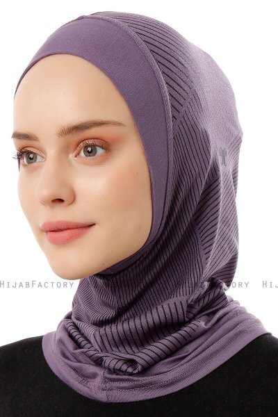 Wind Plain - Lilla One-Piece Al Amira Hijab