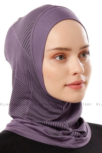 Wind Plain - Lilla One-Piece Al Amira Hijab