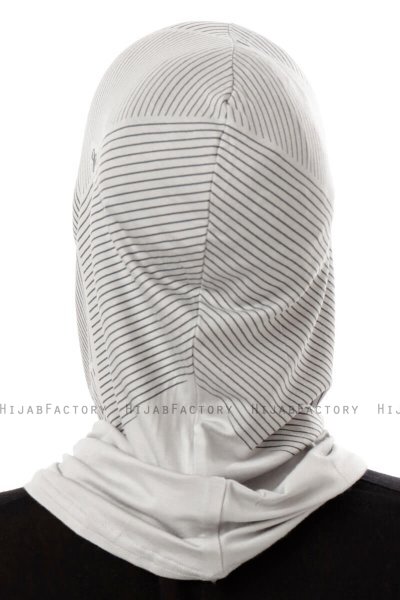 Wind Plain - Lysegrå One-Piece Al Amira Hijab
