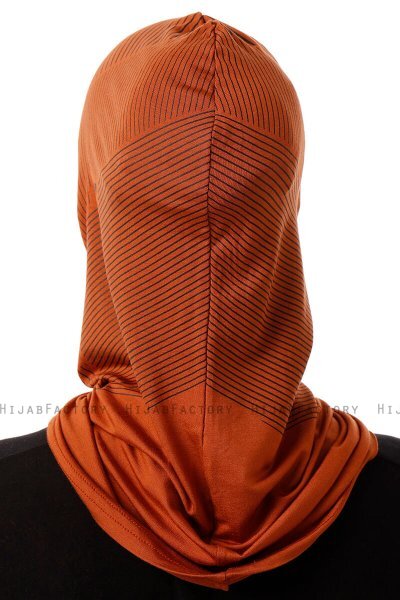 Wind Plain - Mursteinsrød One-Piece Al Amira Hijab