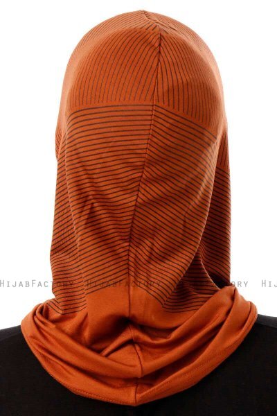 Wind Cross - Mursteinsrød One-Piece Al Amira Hijab