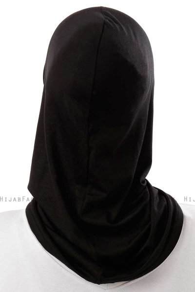 Logo Plain - Svart & Gold One-Piece Al Amira Hijab