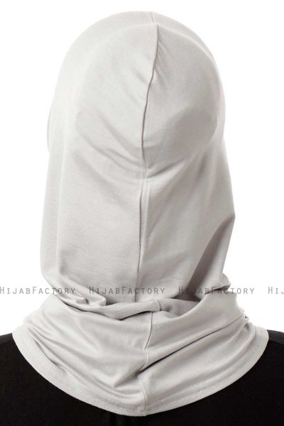 Logo Plain - Lysegrå One-Piece Al Amira Hijab