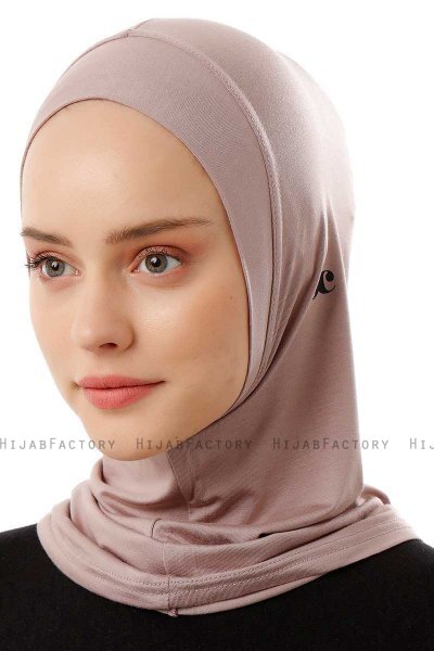 Logo Plain - Steingrå One-Piece Al Amira Hijab