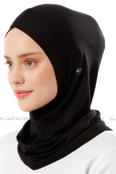Logo Cross - Svart & Lysegrå One-Piece Al Amira Hijab