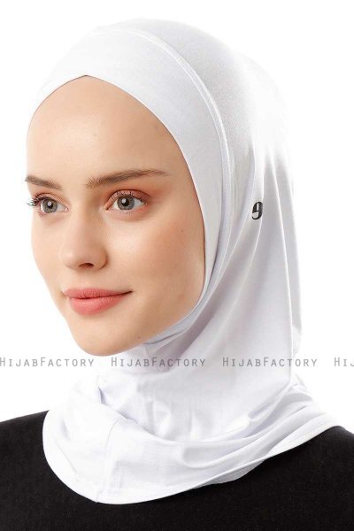 Logo Cross - Hvit One-Piece Al Amira Hijab