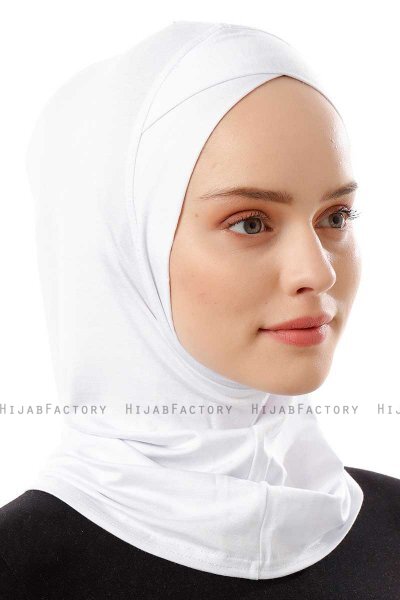 Logo Cross - Hvit One-Piece Al Amira Hijab