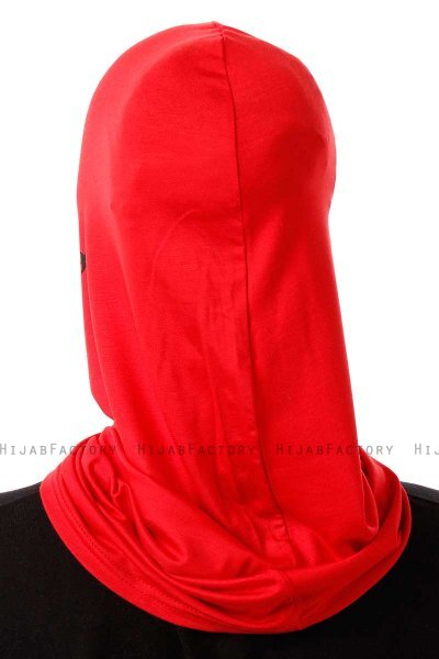 Logo Cross - Rød One-Piece Al Amira Hijab