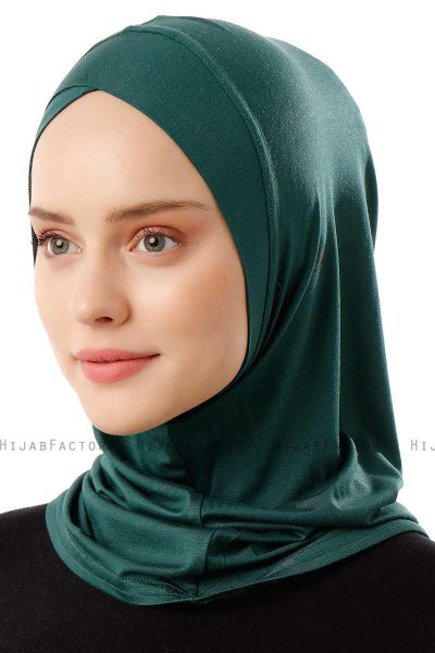 Logo Cross - Mørk Grønn One-Piece Al Amira Hijab