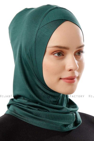 Logo Cross - Mørk Grønn One-Piece Al Amira Hijab
