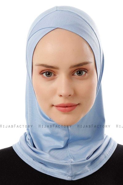 Logo Cross - Lyseblå One-Piece Al Amira Hijab