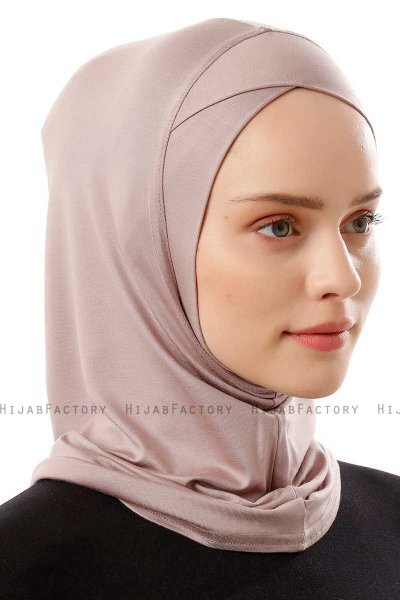 Logo Cross - Steingrå One-Piece Al Amira Hijab