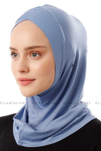 Logo Cross - Indigo One-Piece Al Amira Hijab