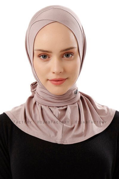 Sportif Cross - Steingrå Praktisk Viskos Hijab