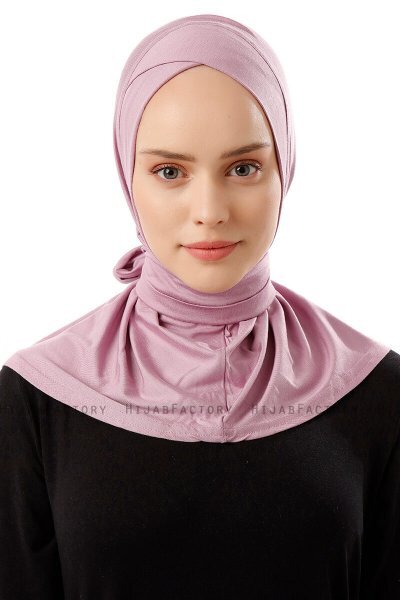 Sportif Cross - Lilla Praktisk Viskos Hijab