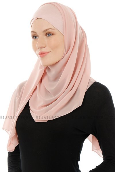Alara Cross - Gammelrosa One Piece Chiffon Hijab