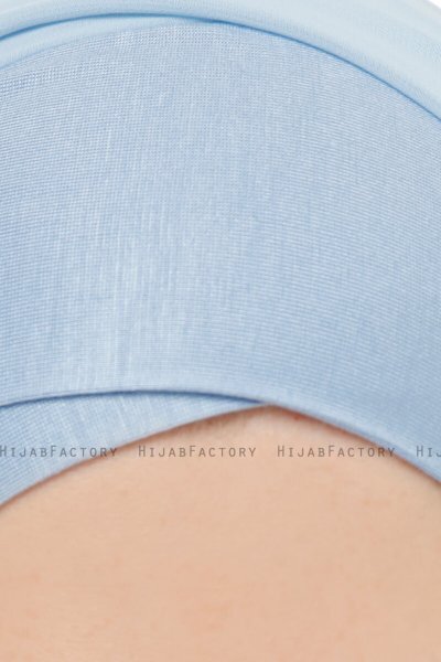 Alara Cross - Lyseblå One Piece Chiffon Hijab