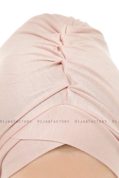Isra Cross - Gammelrosa One-Piece Viskos Hijab