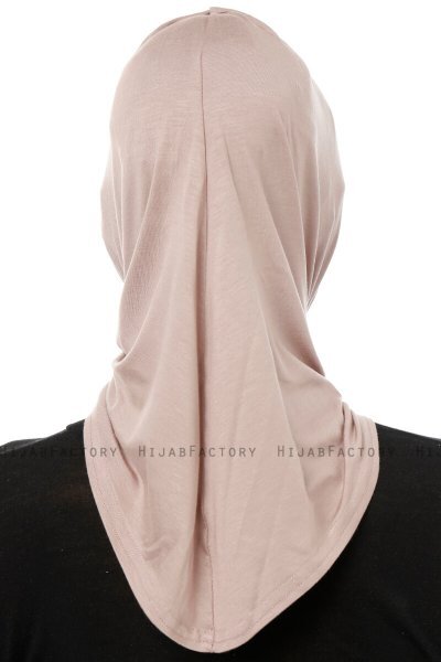 Isra Cross - Steingrå One-Piece Viskos Hijab