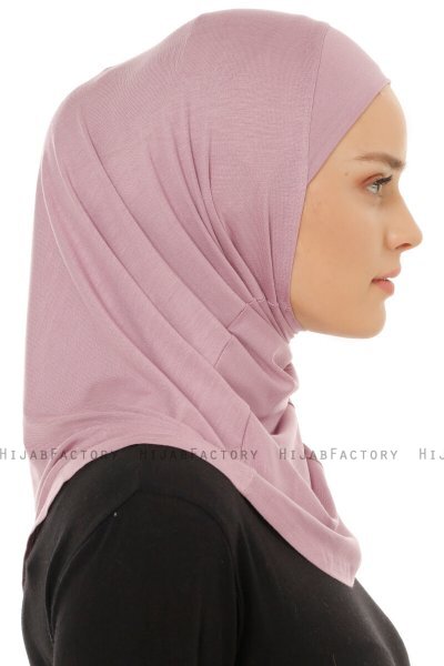 Hanfendy Plain Logo - Lilla One-Piece Hijab