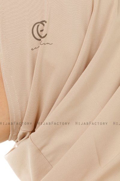 Micro Plain - Lys Taupe One-Piece Hijab