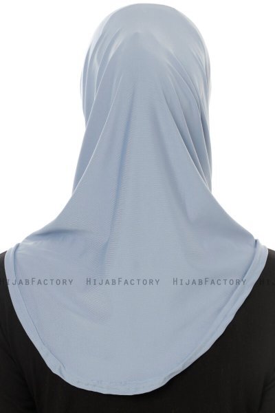 Micro Plain - Lyseblå One-Piece Hijab