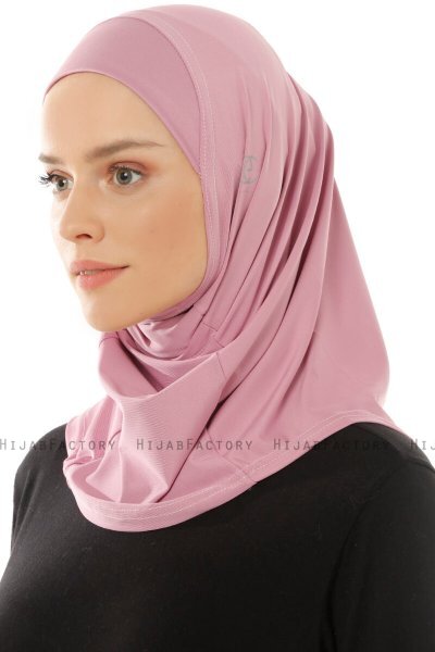 Micro Plain - Lilla One-Piece Hijab