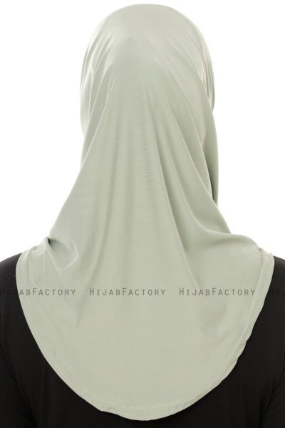 Micro Plain - Grønn One-Piece Hijab