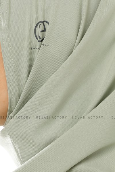 Micro Plain - Grønn One-Piece Hijab