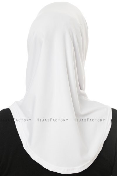 Micro Cross - Hvit One-Piece Hijab