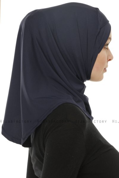 Micro Cross - Marineblå One-Piece Hijab