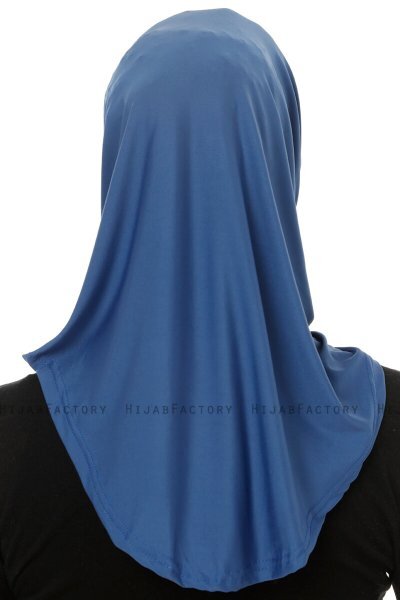 Micro Cross - Lyseblå One-Piece Hijab